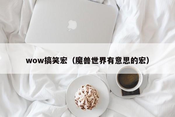 wow搞笑宏（魔兽世界有意思的宏）